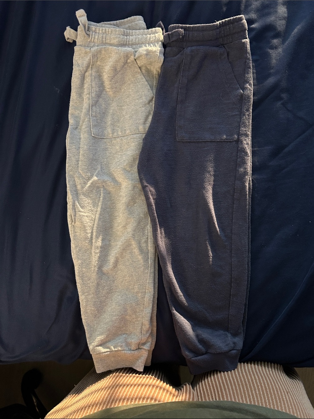 Garanimals Kids Sweatpants Set in Gray and Navy